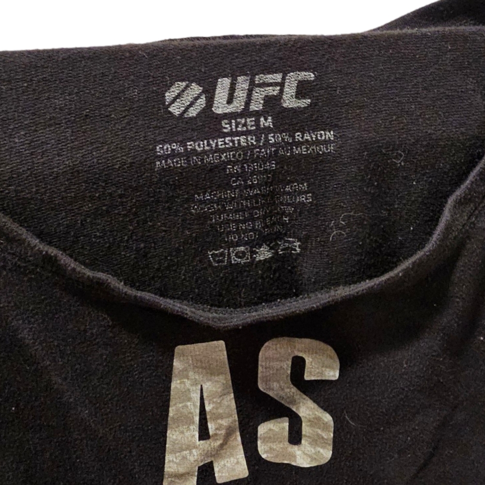 UFC Long Sleeve Women's Shirt Size M | Black Athletic Tops Tees - Picture 5 of 5
